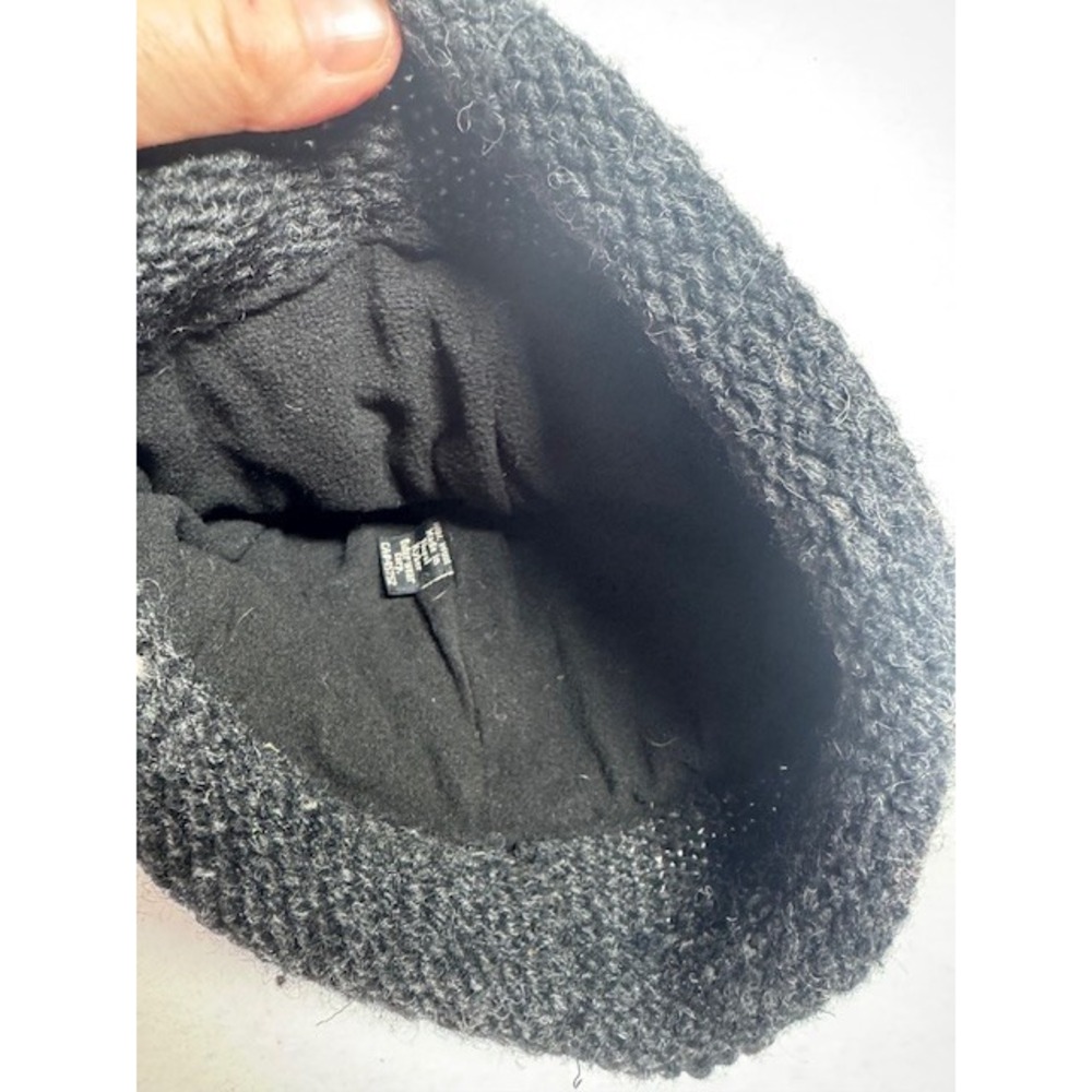 Kyber Outerwear Wool Nepal Winter Hat Grey Green Checkered - Picture 6 of 9